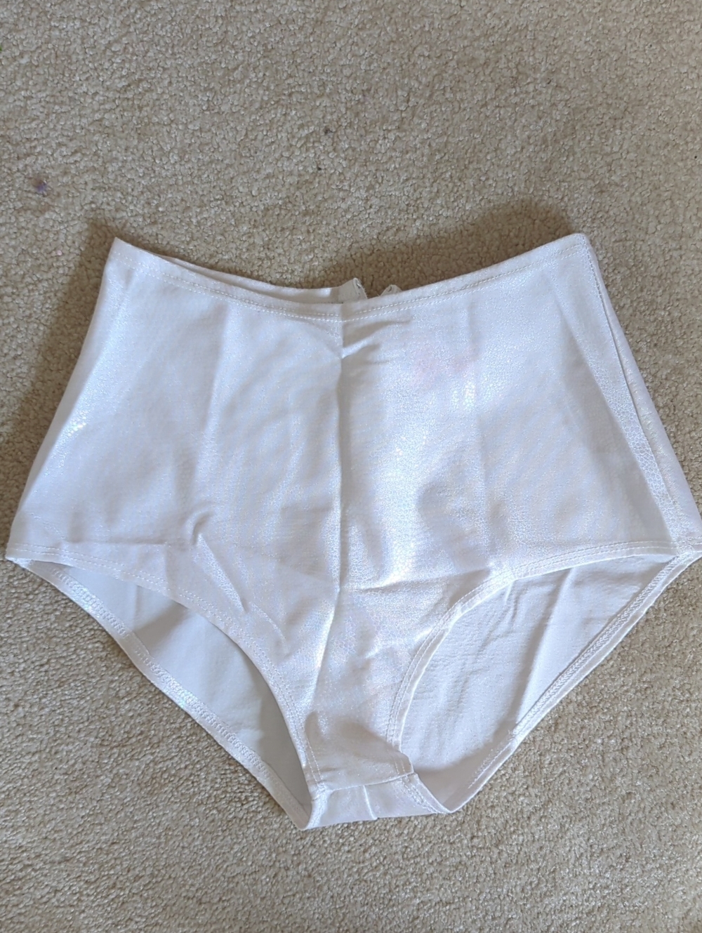 iHeartRaves High Waist White Women’s Shorts